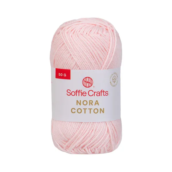Lõng Nora Cotton, SOFFIE CRAFTS, 50 g