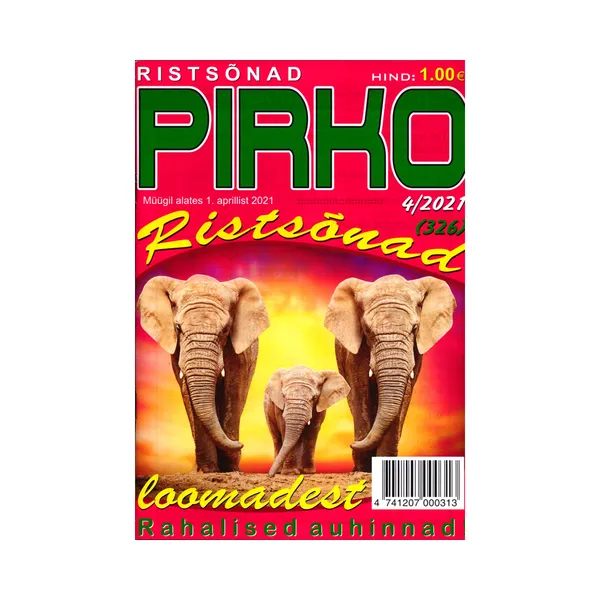 Loomade ristsõna