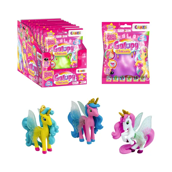 Maagiline lima-üllatus figuuriga "Unicorn", CRAZE, 1tk