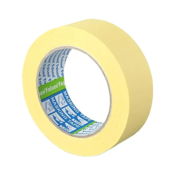 Maalriteip, 25mm x 50m kollane, FOLSEN, 1 tk
