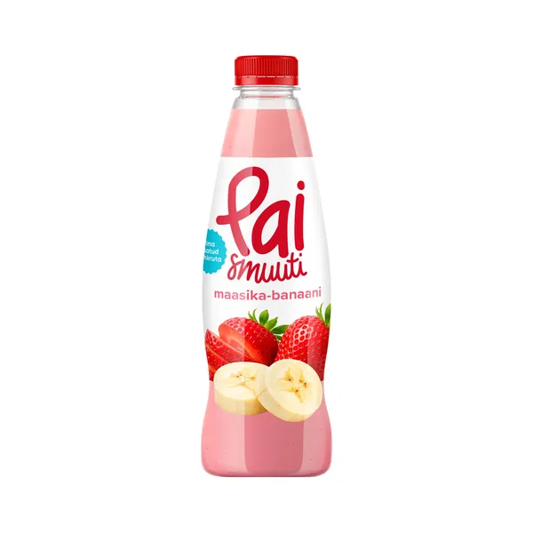 Maasika-banaani smuuti, PAI, 750 ml