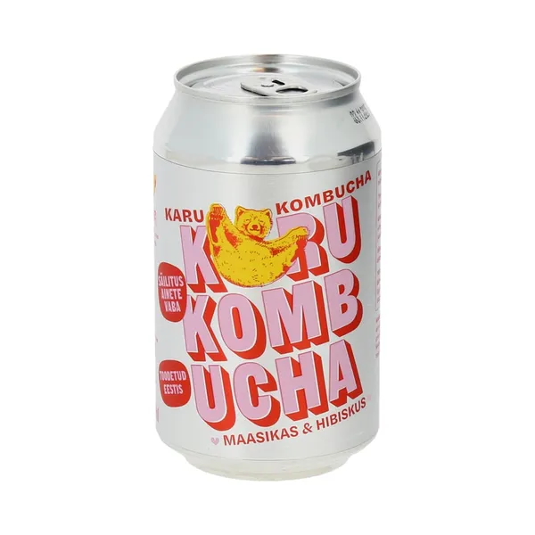 Maasika Kombucha, KARU KOMBUCHA, 330 ml