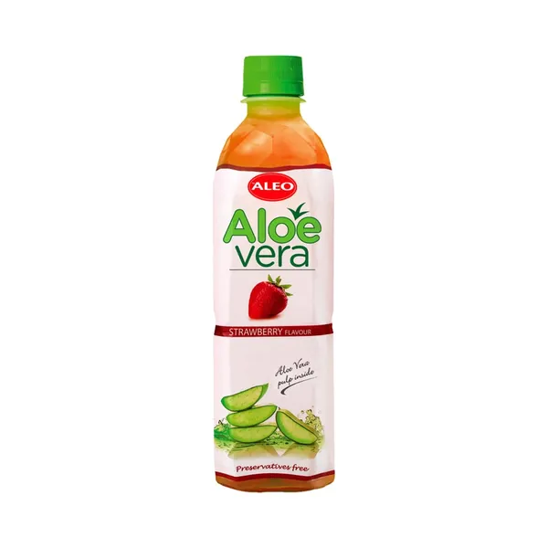 Maasikamaitseline Aloe Vera jook, ALEO, 500 ml