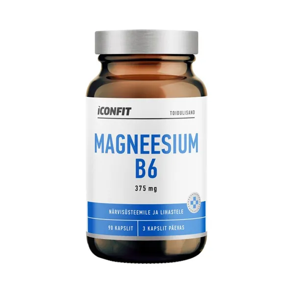 Magneesium B6, 375mg, N90, ICONFIT, 45 g
