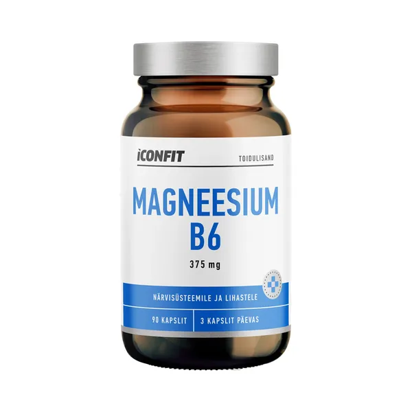 Magneesium B6 kapslid N90, ICONFIT, 95 g