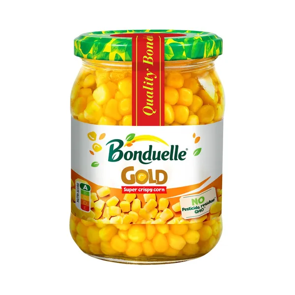 Magus mais (klaaspurk), BONDUELLE, 580 ml