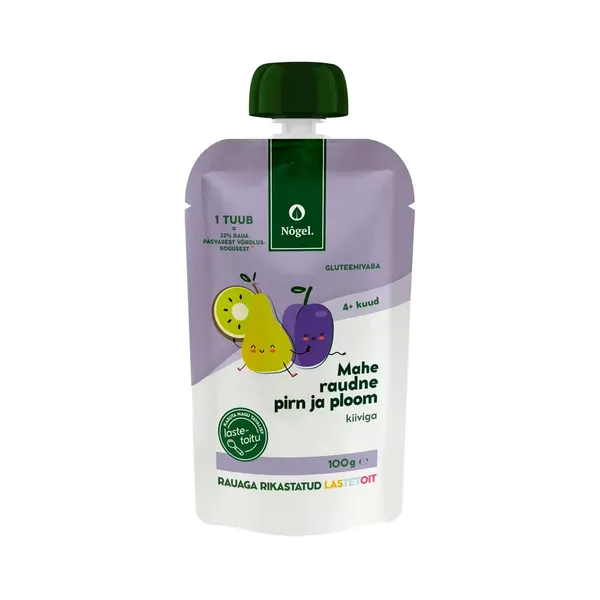 Mahe raudne pirn ja ploom kiiviga, NÔGEL, 100 g