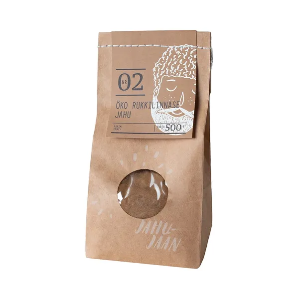 Mahe rukkilinnase jahu, JAHU-JAAN, 500 g