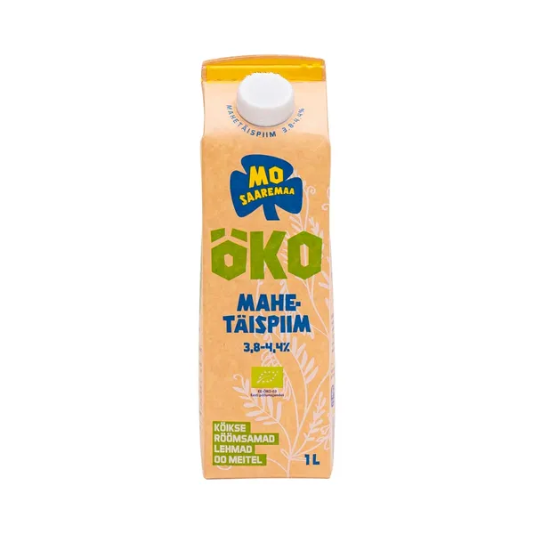 Mahetäispiim 3,8 - 4,4%, MO SAAREMAA, 1 L