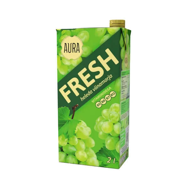 Mahlajook hele viinamari, AURA FRESH, 2 l
