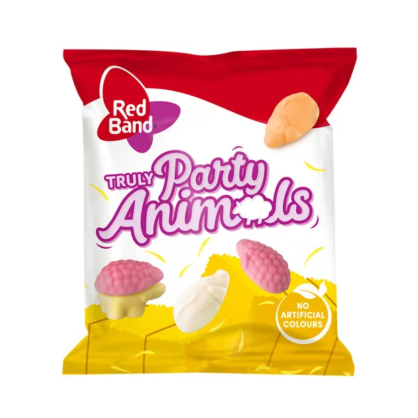 Kummikommid RED BANDTruly party animals 110g