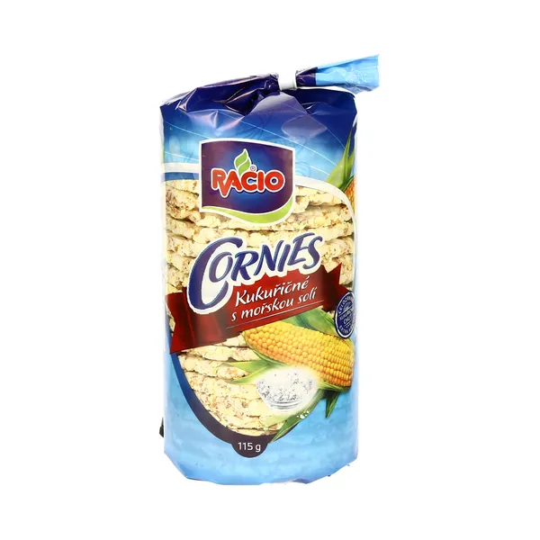 Maisileivakesed meresoolaga, RACIO, 115 g