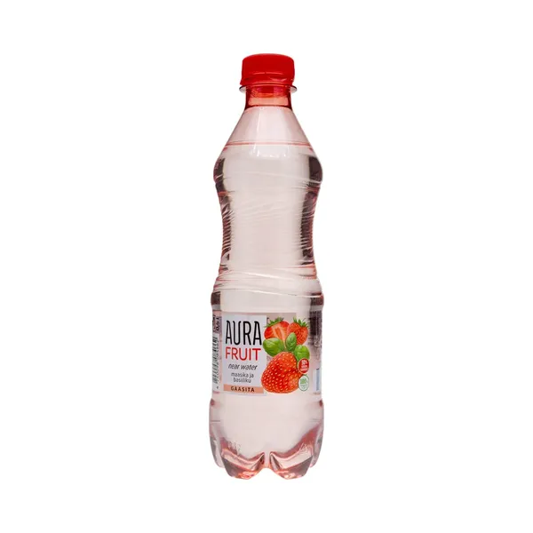 Maitsevesi Near Water Aura Fruit Maasikas-Basiilik, AURA FRUIT, 500 ml