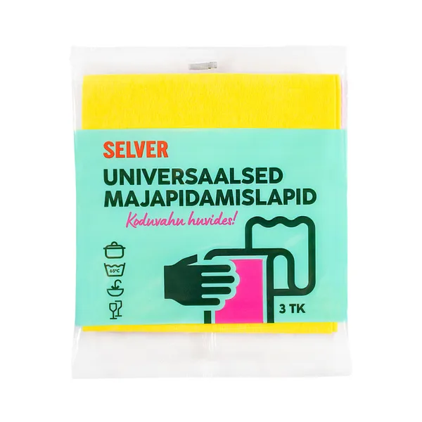 Majapidamislapid universaalsed, SELVER, 3 tk