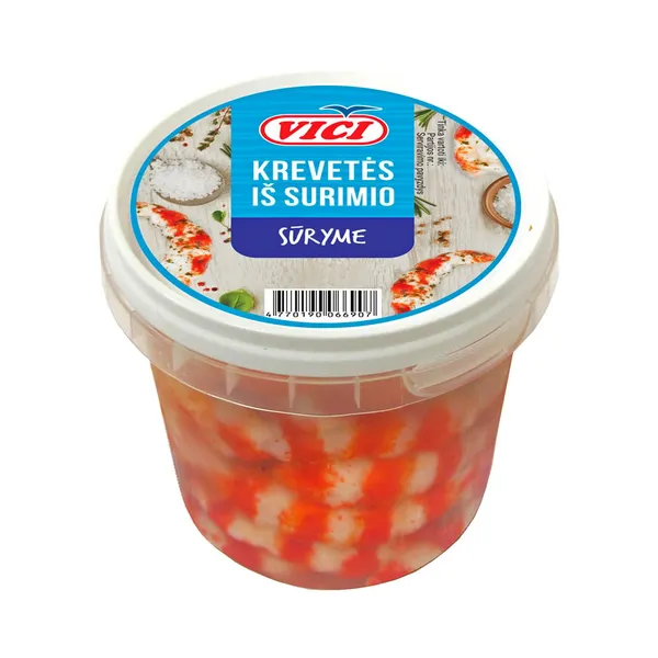 Maksikrevetid surimist soolvees, VICI, 320 g