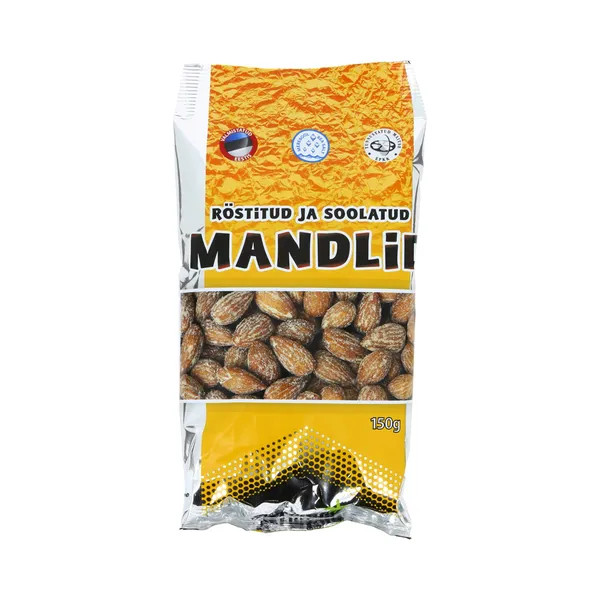 Mandel röstitud, soolatud, GERMUND, 150 g