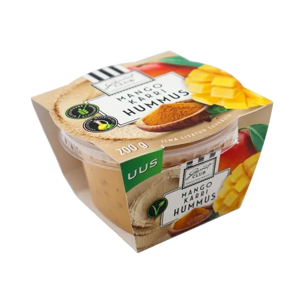 Mango karri hummus, GOURMET CLUB, 200 g