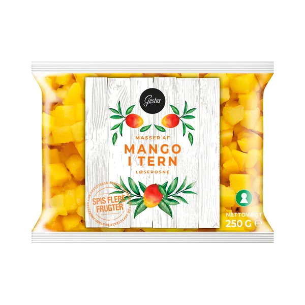 Mango kuubikud, külmutatud, GESTUS, 250 g