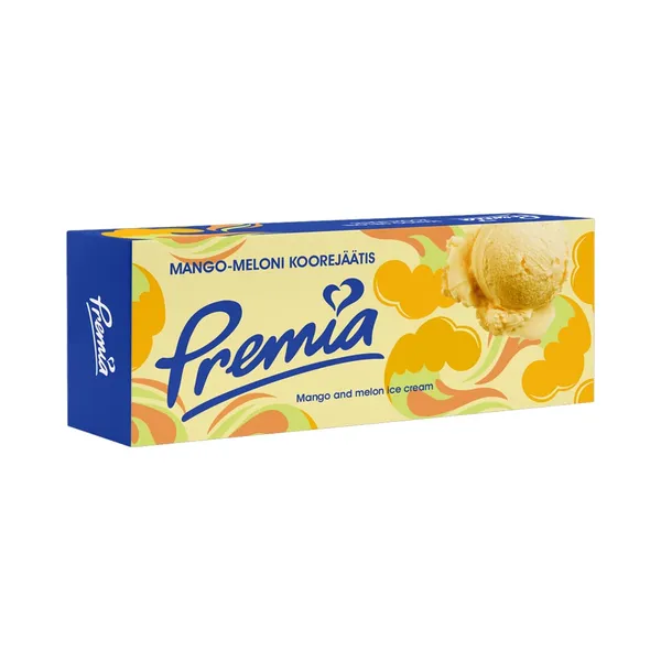 Mango-meloni koorejäätis, PREMIA, 480 g