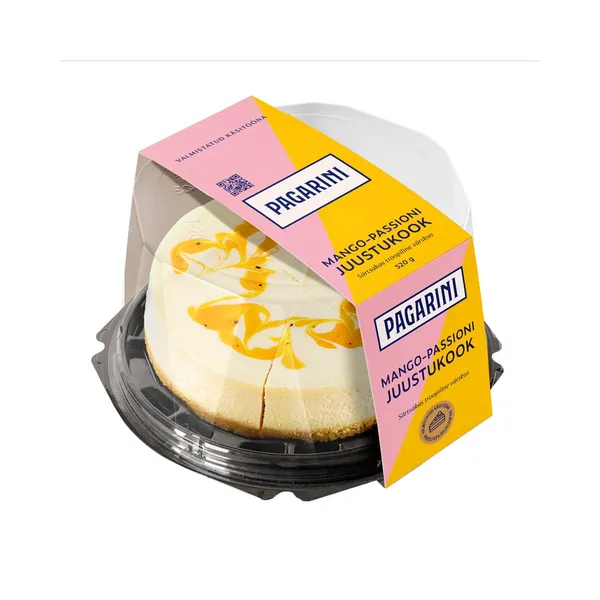 Mango-passioni juustukook, PAGARINI, 520 g