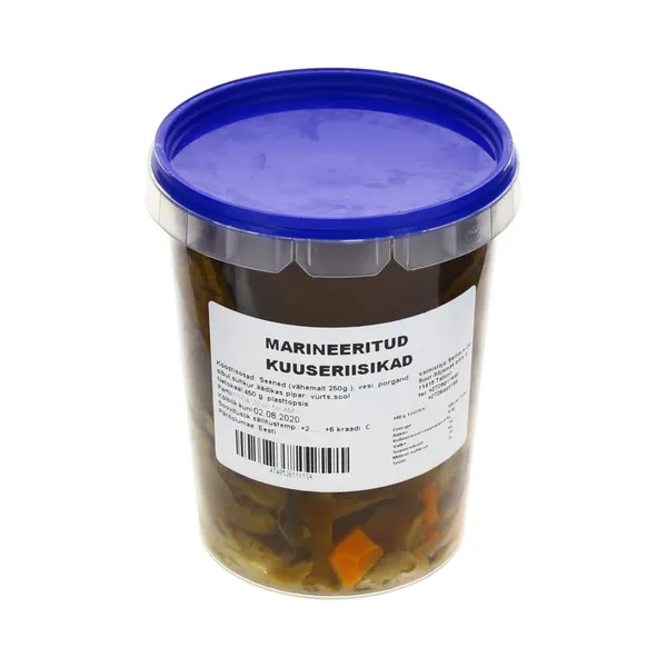 Marineeritud kuuseriisikad, 450 g
