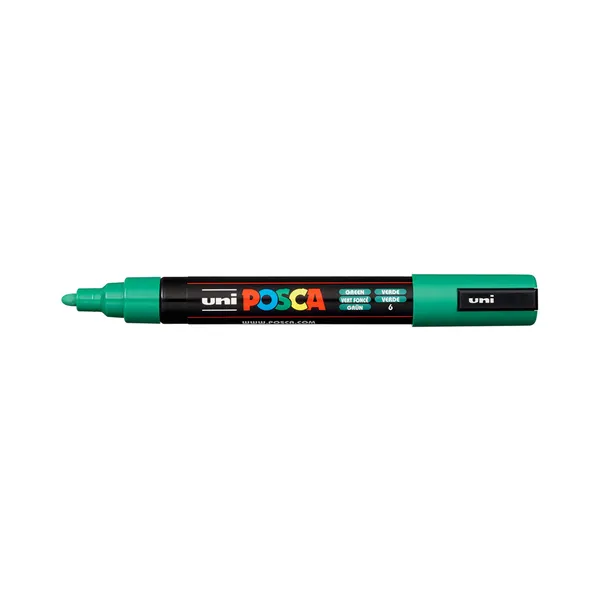 Marker PC-5M,1.8 roheline, POSCA, 1 tk