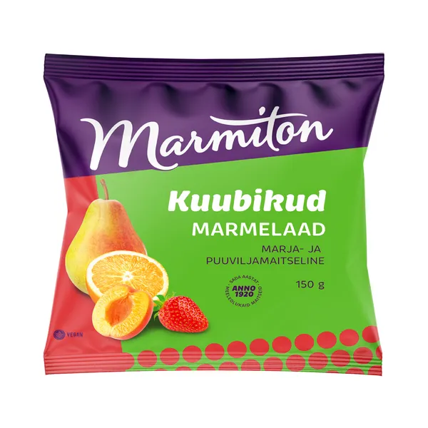 Marmelaadi kuubikud, MARMITON, 150 g