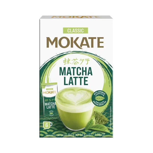 Matcha Latte lahustuv jook, MOKATE, 84 g