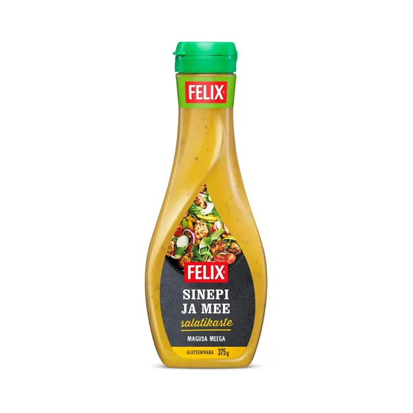 Mee ja sinepi salatikaste, FELIX, 375 g