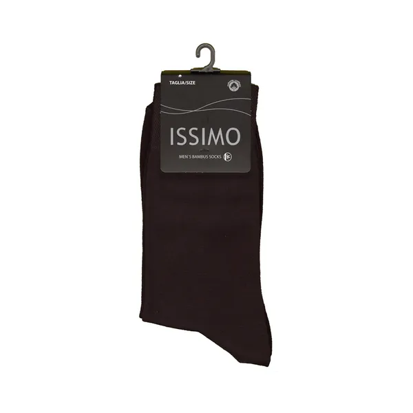 Meeste sokid Bamboo I202 must 43/46, ISSIMO, 1 paar