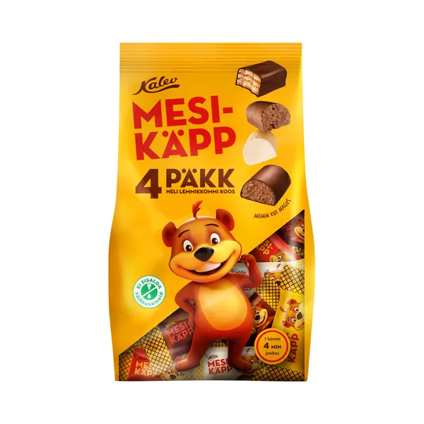 Mesikäpp NeliPäkk kommisegu, KALEV, 500 g