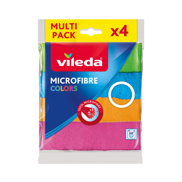 Mikrofiiber lapid, VILEDA, 4 tk