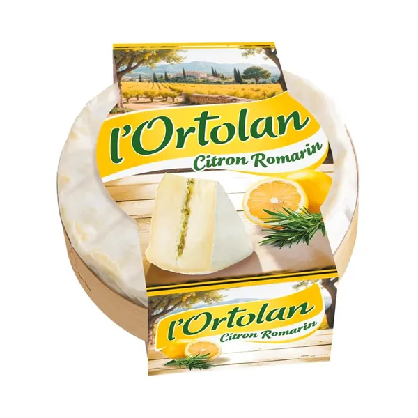 Milleret Brie sidruni-rosmariiniga, L´ORTOLAN, 135 g