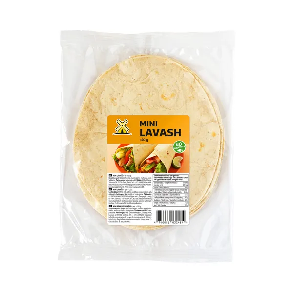 Mini lavash, EESTI PAGAR, 120 g