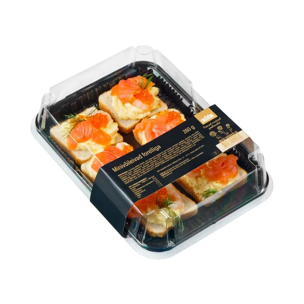 Minivõileivad forelliga, SELVERI KÖÖK, 260 g