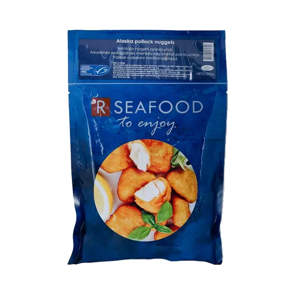 Mintai nagitsad paneeringus, külmutatud, 15tk, R SEAFOOD, 300 g