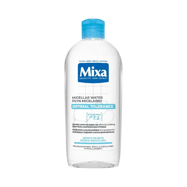 Mitsellaarvesi tundlikule ja ärritunud nahale, MIXA, 400 ml