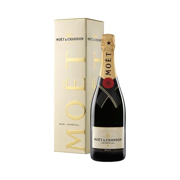 KPN Kvaliteetvahuvein MOET & CHANDON Brut Imperial Champagne 12%vol, 0,75l,R19/137002/71 + karp