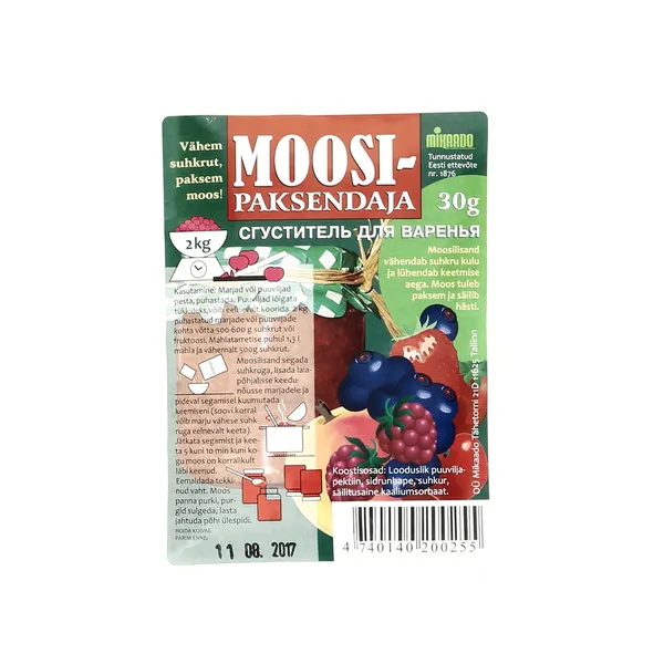 Moosipaksendaja MIKAADO 30g