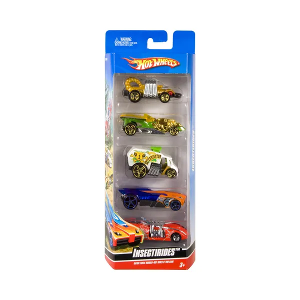 Mudelautod, HOT WHEELS, 5 tk