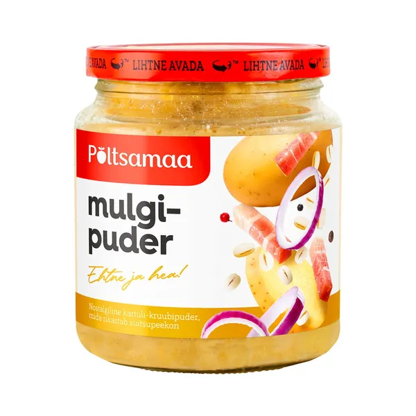 Mulgipuder suitsupeekoniga, PÕLTSAMAA, 530 g