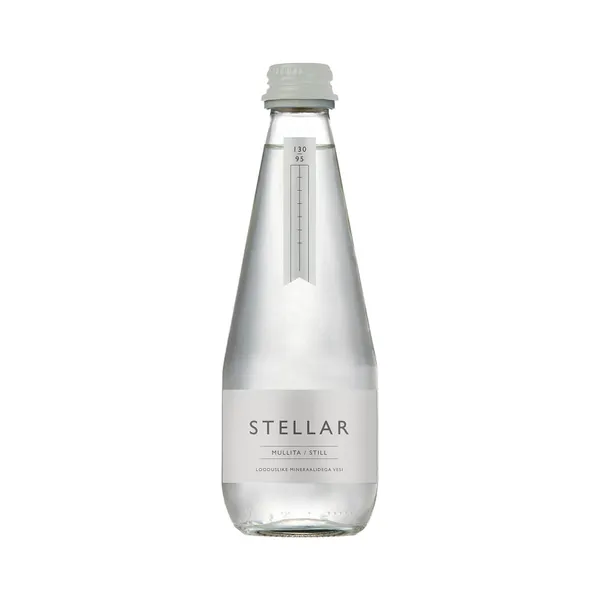 Mullita looduslike mineraalidega vesi, STELLAR, 330 ml