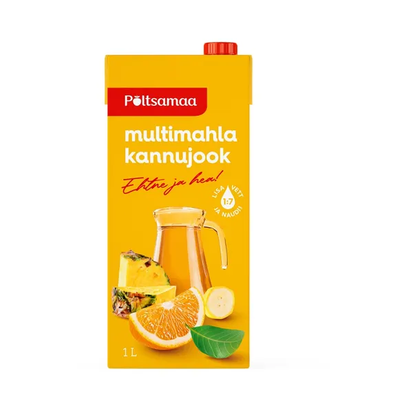 Multimahla kannujook, PÕLTSAMAA, 1 L