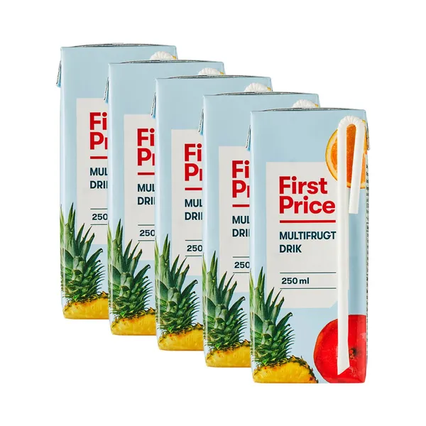 Multimahlajook 5x250ml, FIRST PRICE, 1,25 l