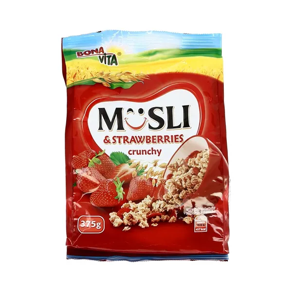 Müsli maasikatega, BONA VITA, 375 g