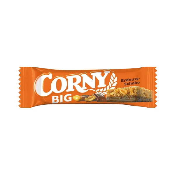 Müslibatoon šokolaadi ja maapähkli, CORNY BIG, 50 g