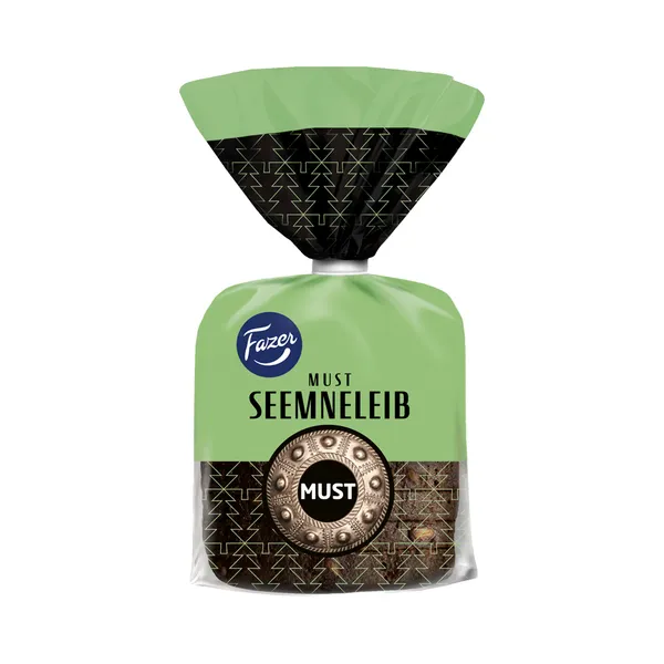Must seemneleib, FAZER, 280 g