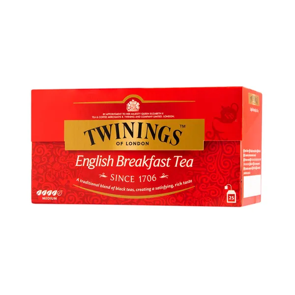 Must tee English Breakfast 25pk, TWININGS, 50g