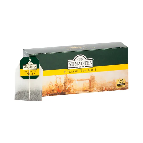 Must tee English Tea No1, niidiga kotis 25pk, AHMAD, 50 g