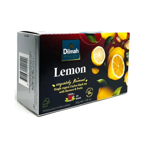 Must tee sidrunimaitseline, DILMAH, 30 g
